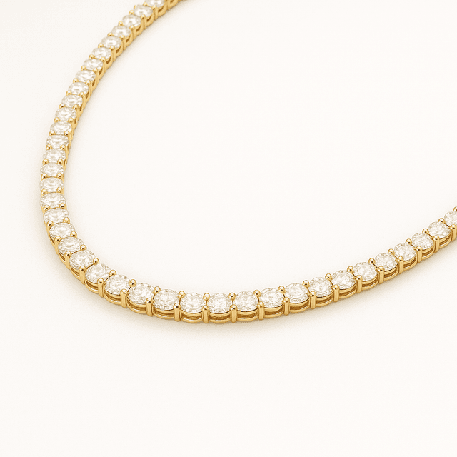 Tennis Diamond Necklace